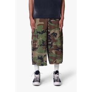 mnml Extra Long Cargo Shorts - Camo Size 30Camo / 30
